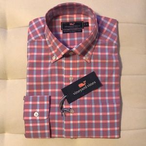 NWT Men’s Vineyard Vines Murray Button Up S Small